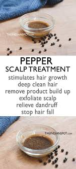 You don't have to make it, just get peppermint essential oil from a health food store or online and mix it with a carrier oil such as coconut and massage onto your scalp. Pepper Scalp Treatment For Hair Growth The Indian Spot