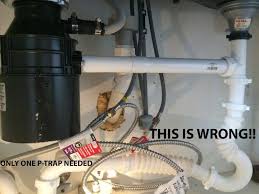 Test whether you have correctly installed the garbage disposal or not. Garbage Disposal Plumbing Done Wrong Terry Love Plumbing Advice Remodel Diy Professional Forum