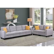 2 Piece Sofa Couch Furniture Set