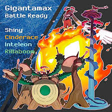 It evolves from drizzile starting at level 35. Amazon Com Shiny Gigantamax Cinderace Inteleon And Rillaboom For Sword And Shield Toys Games