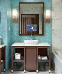 Plenty of bathroom remodeling ideas accommodate both children and adults in the design, so go ahead and have a little fun with yours! Stanford Lighted Mirror Tv Electric Mirror