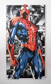 Spider Man Wood Wall Art 3d Wall Decor