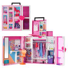 barbie dream closet playset with 35