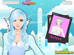 ice queen make up game