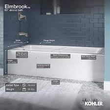 Kohler Elmbrook 60 In X 30 25 In