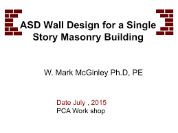16c Masonry Wall Design Asd Example