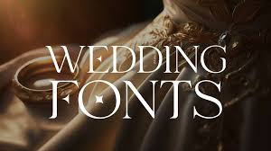 57 gorgeous wedding fonts to add
