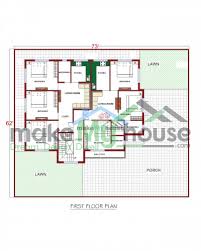 Buy 70x60 House Plan 70 By 60 Front