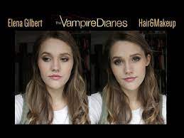elena gilbert makeup and hair tutorial