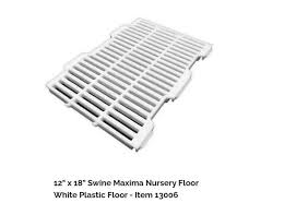 swine maxima nursery floor 12 x 18