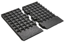 rubber vibration control tile