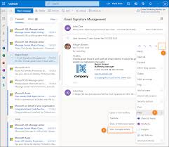 how to view message headers in outlook