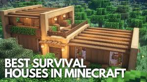 I was searching for new blocks to use in my house and my friends told me they found a flying island, the first photo is a improvised house they made. 5 Best Survival Houses In Minecraft 2020