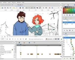 Image of Synfig Studio animation software