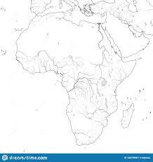 World Map Of Africa Egypt Libya Ethiopia Arabia