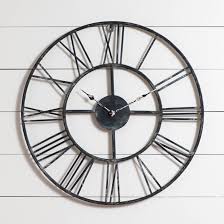 Large Rustic Wall Clock