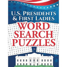Word Search Puzzles Book U S Presidents First Ladies