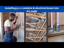 How To Install P V C Conduits And