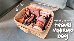 travel makeup bag a mini sephora haul