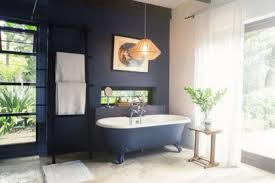 9 navy blue bathroom ideas