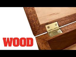 Mortise Box Hinges Wood