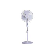 white high sd pedestal fan