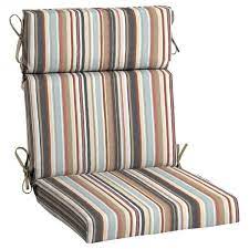 outdoor high back dining chair cushion