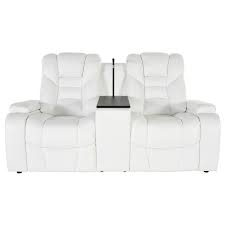 doby power reclining sofa w console