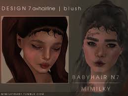 mimilky babyhair n7 a hairline