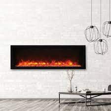 Extra Slim Electric Fireplace