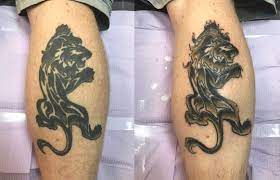 Jul 12, 2021 · i have tattoos. Refresh And Color Of Older Lion Tattoo By Dale The Nail Texas Body Art Houston Before And After Tattoos