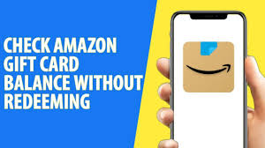view amazon gift card balance without