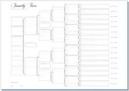 Large Blank Genealogy Charts Family Tree Template Free Printable