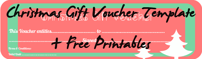 free printable christmas gift vouchers