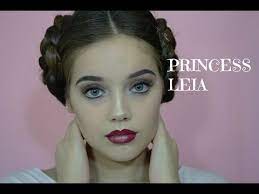 princess leia make up and hairstyle