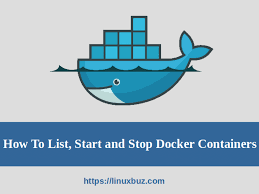 stop docker containers