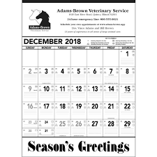 Promotional 2020 Black And White Contractor Memo Calendars With