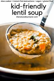 instant pot lentil soup slow cooker