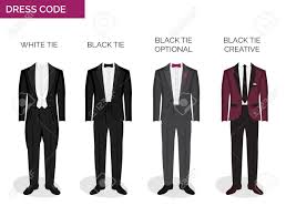 Formal Dress Code Guide Information Chart For Men Suitable Outfits
