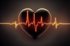 heart and heartbeat symbol generative ai