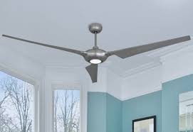 Ion 76 In Indoor Outdoor Brushed Nickel Ceiling Fan With 15w Led Light And Remote Dan S Fan City C Ceiling Fans Fan Parts Accessories
