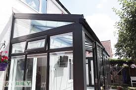 Grey Conservatory With Bi Fold Doors