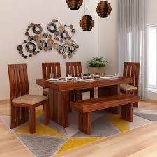 maharaja solid sheesham wood dining