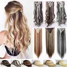 Luxy classic dark brown 20 160g hair extensions this is a preowned set of luxy classic dark brown hair extensions. Dark Brown Ash Blonde 18 Clips In Hair Extensions Synthetic Hairpiece 24inch Curly Real Styling 8pcs Set Sold By The Hair And Beauty Store On Storenvy