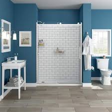 Alcove Shower Wall And Base Kit