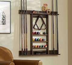 Cue Stick Wall Mount Storage Rack