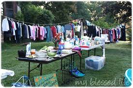 Just get a foam poster board and push pins! 10 Yard Sale Tips To Have An Amazing Yard Sale My Blessed Life
