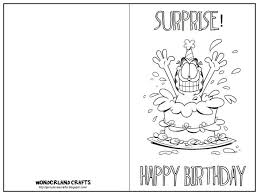 14 Printable Birthday Cards For Kids Bill Receipt