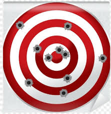 Get the strap gained even more notoriety then it became the subject of in literal terms, strap means a gun so get the strap would mean, get the gun but that is now how it's used in slang. Shooting Range Gun Target With Bullet Holes Wall Mural Bullseye Bullet Hole Png Image With Transparent Background Toppng