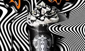starbucks an is going goth with an